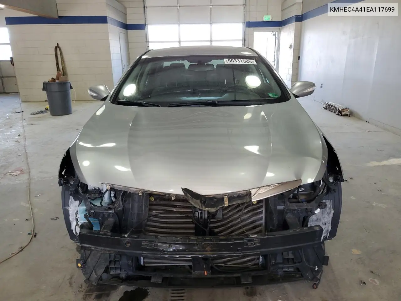 KMHEC4A41EA117699 2014 Hyundai Sonata Hybrid