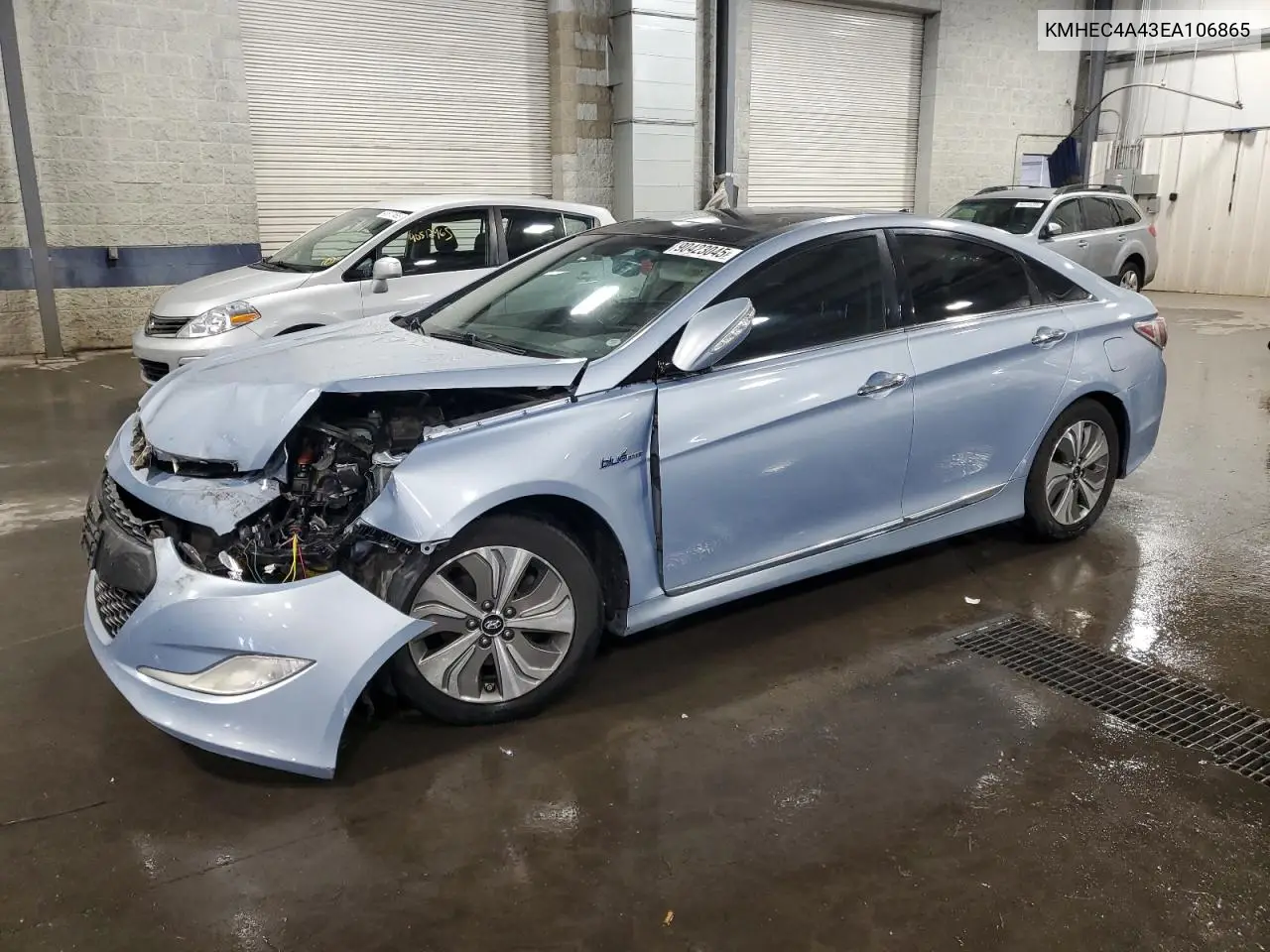 KMHEC4A43EA106865 2014 Hyundai Sonata Hybrid