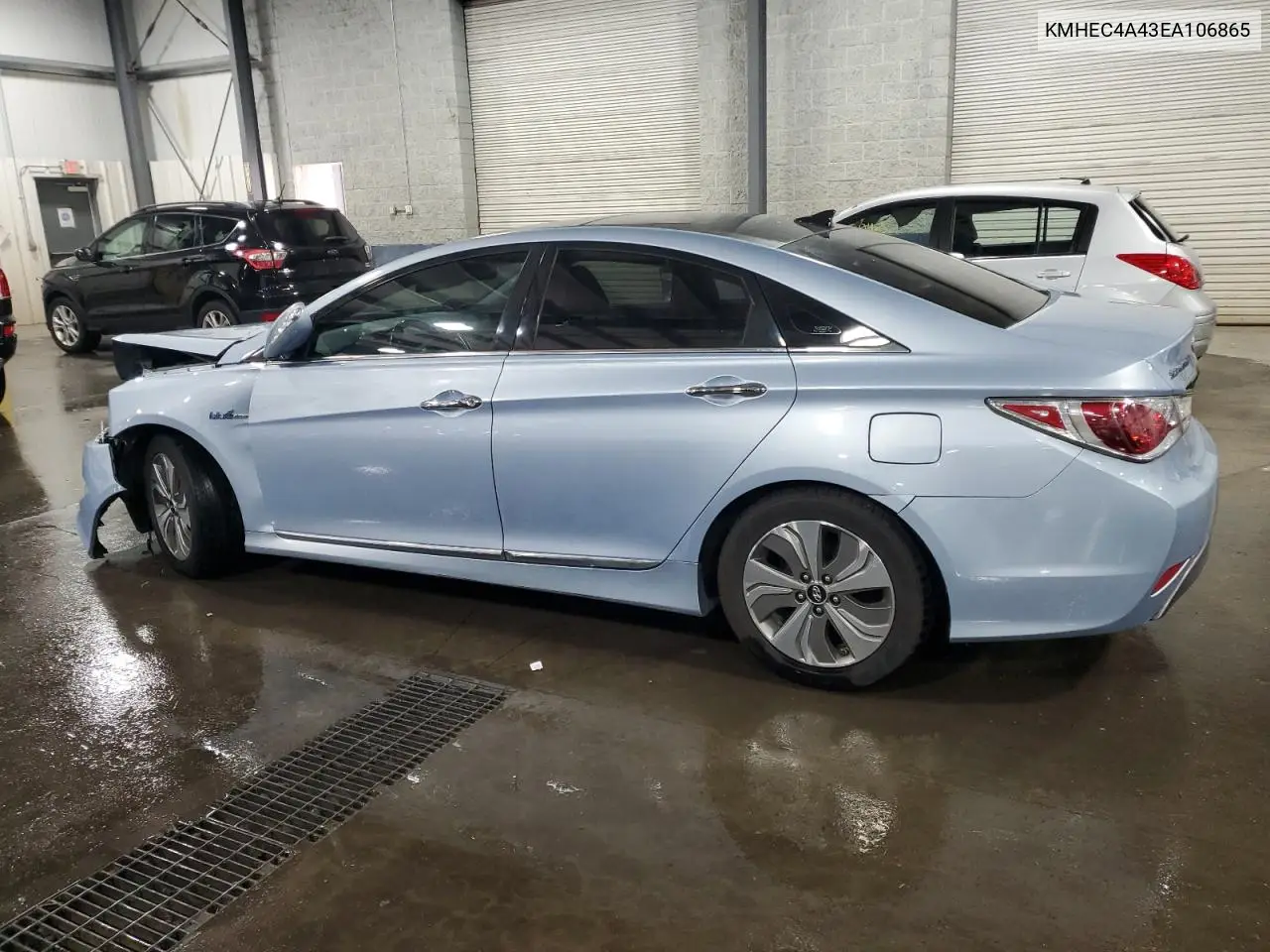 KMHEC4A43EA106865 2014 Hyundai Sonata Hybrid