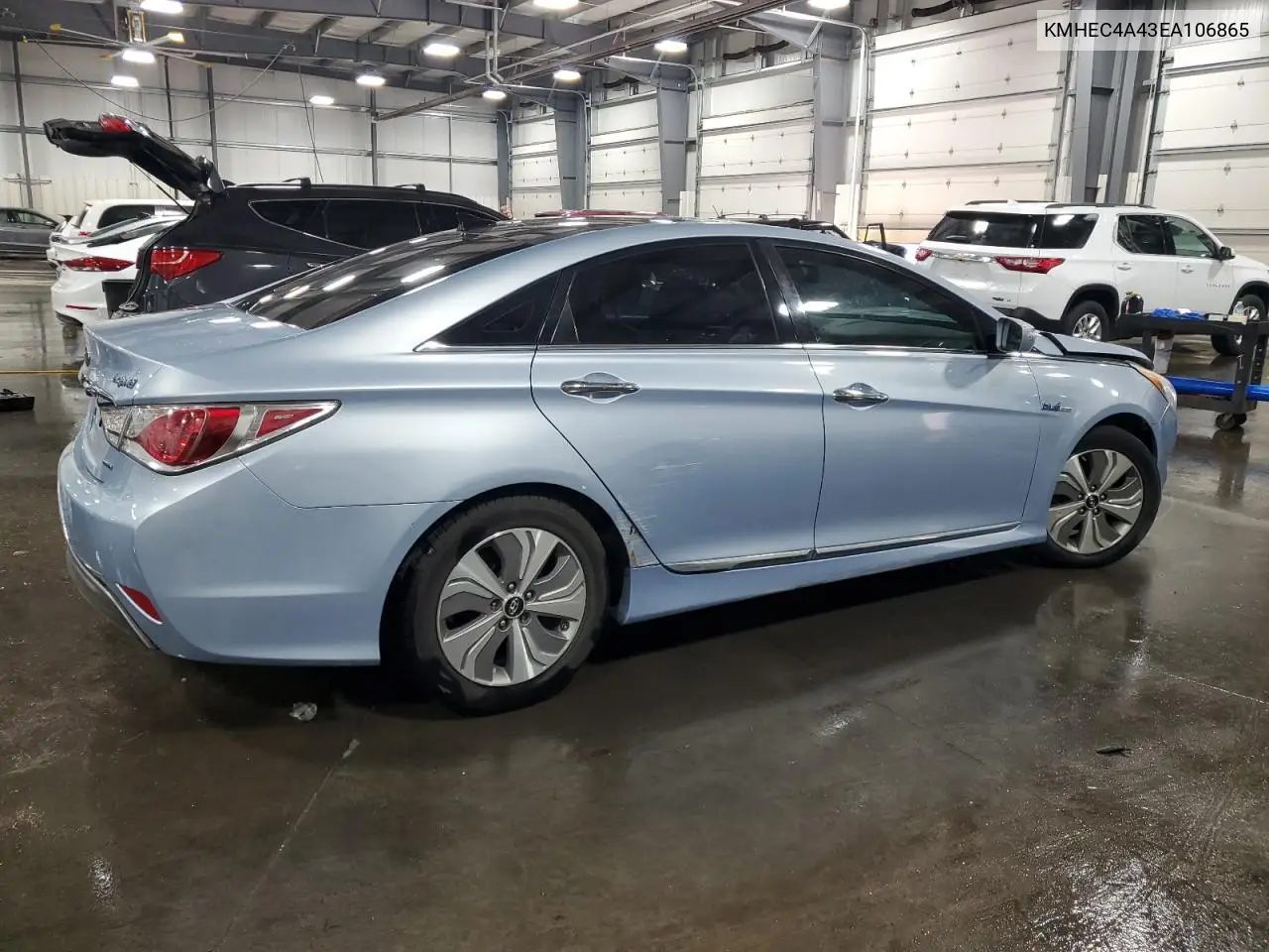 KMHEC4A43EA106865 2014 Hyundai Sonata Hybrid