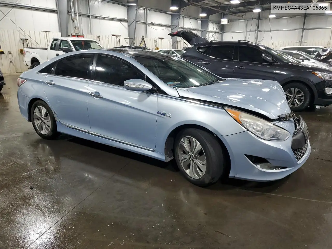 KMHEC4A43EA106865 2014 Hyundai Sonata Hybrid