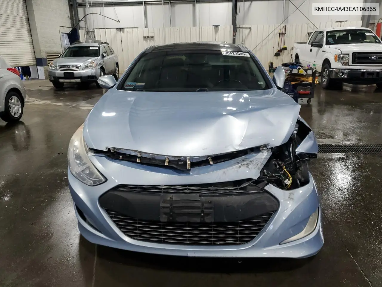 KMHEC4A43EA106865 2014 Hyundai Sonata Hybrid