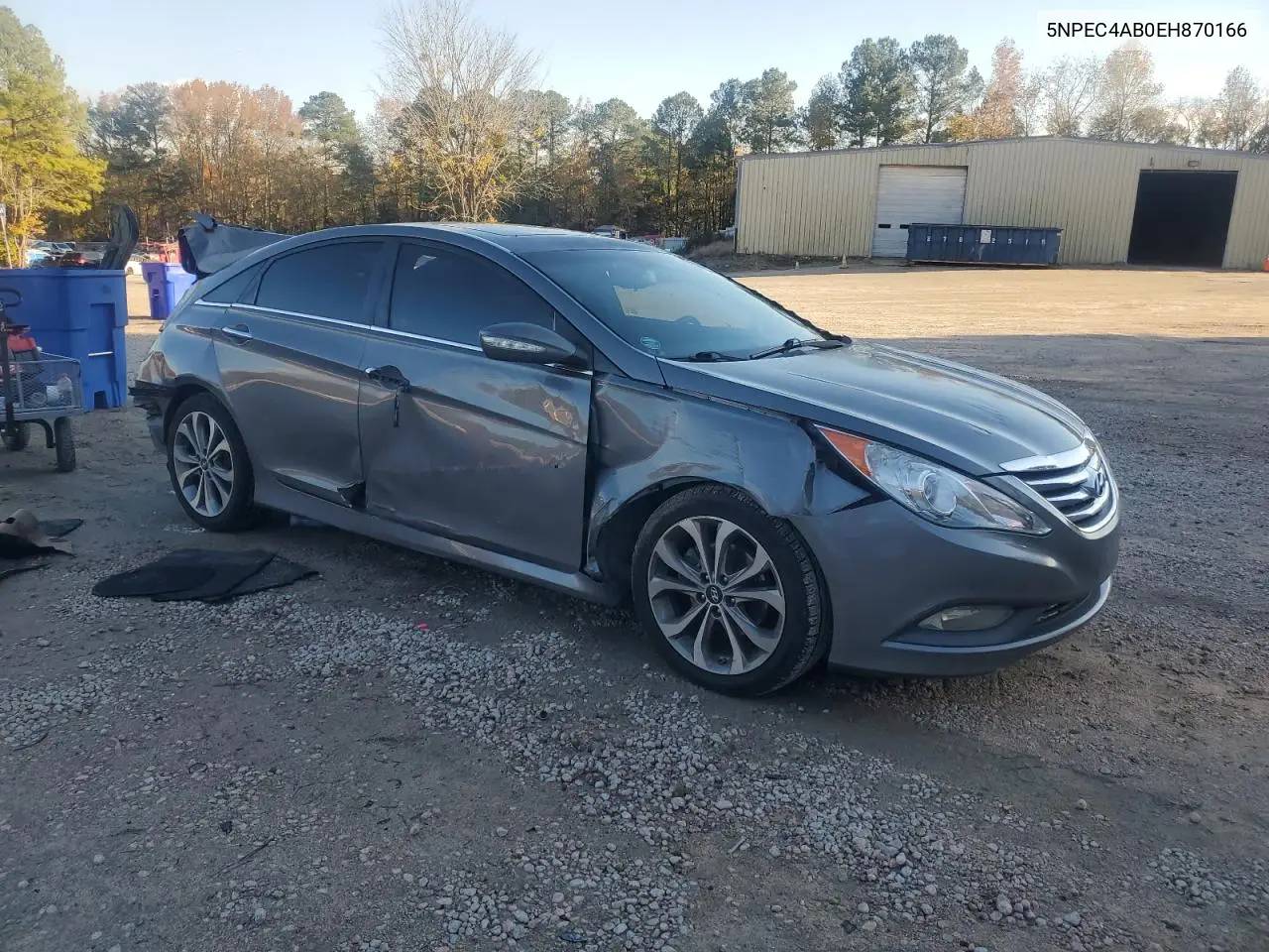 5NPEC4AB0EH870166 2014 Hyundai Sonata Se