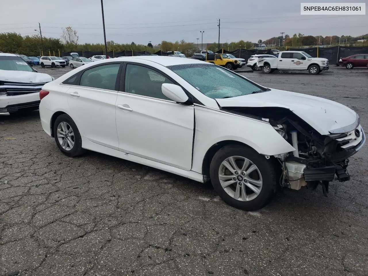 5NPEB4AC6EH831061 2014 Hyundai Sonata Gls