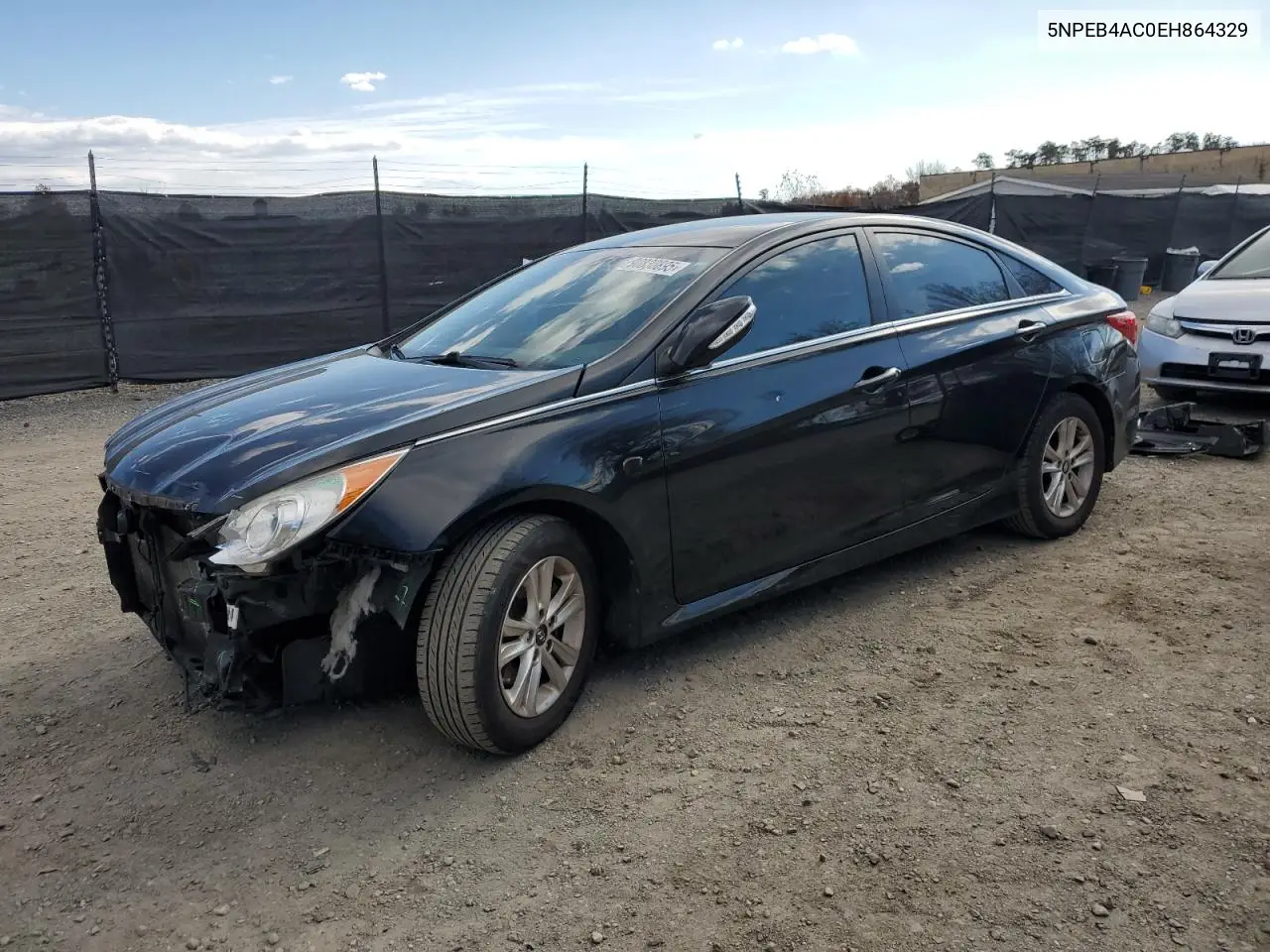 5NPEB4AC0EH864329 2014 Hyundai Sonata Gls