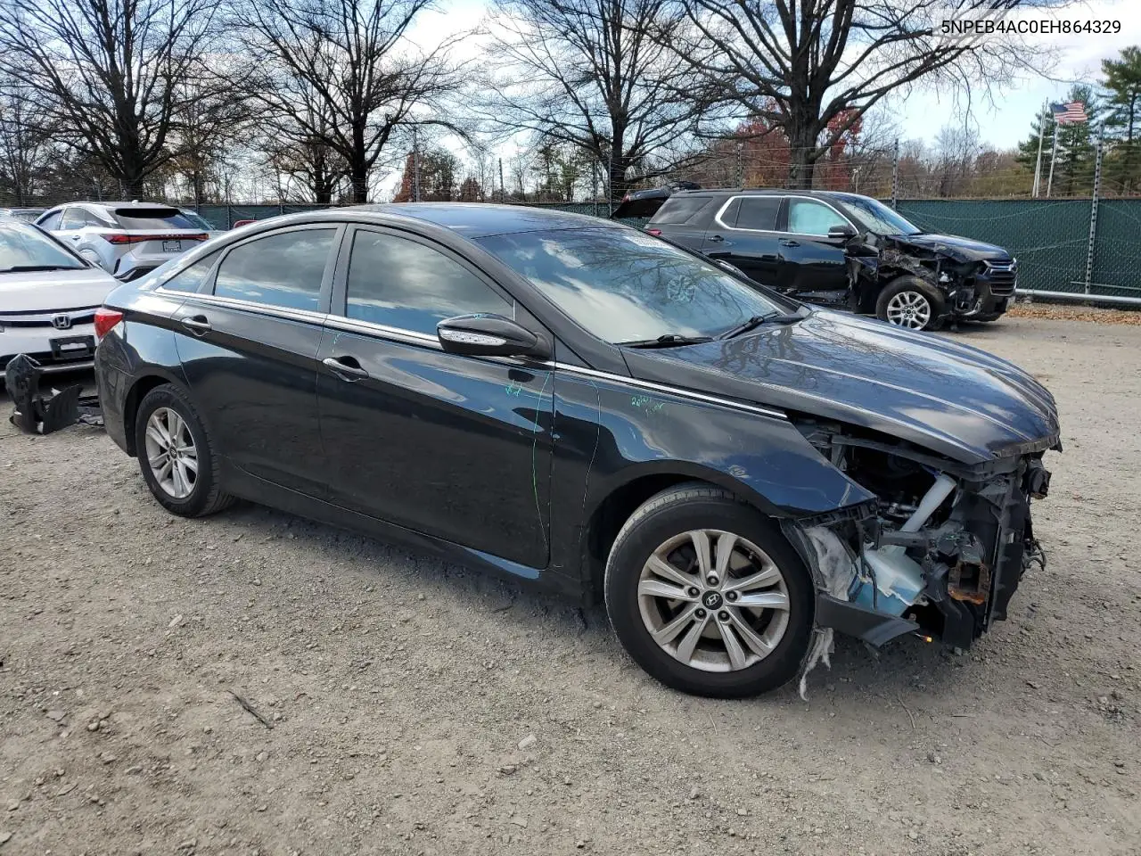 5NPEB4AC0EH864329 2014 Hyundai Sonata Gls