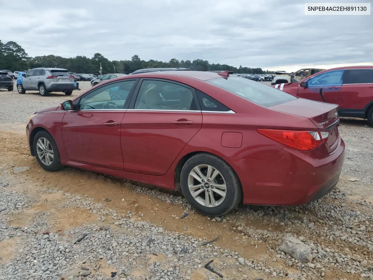 5NPEB4AC2EH891130 2014 Hyundai Sonata Gls