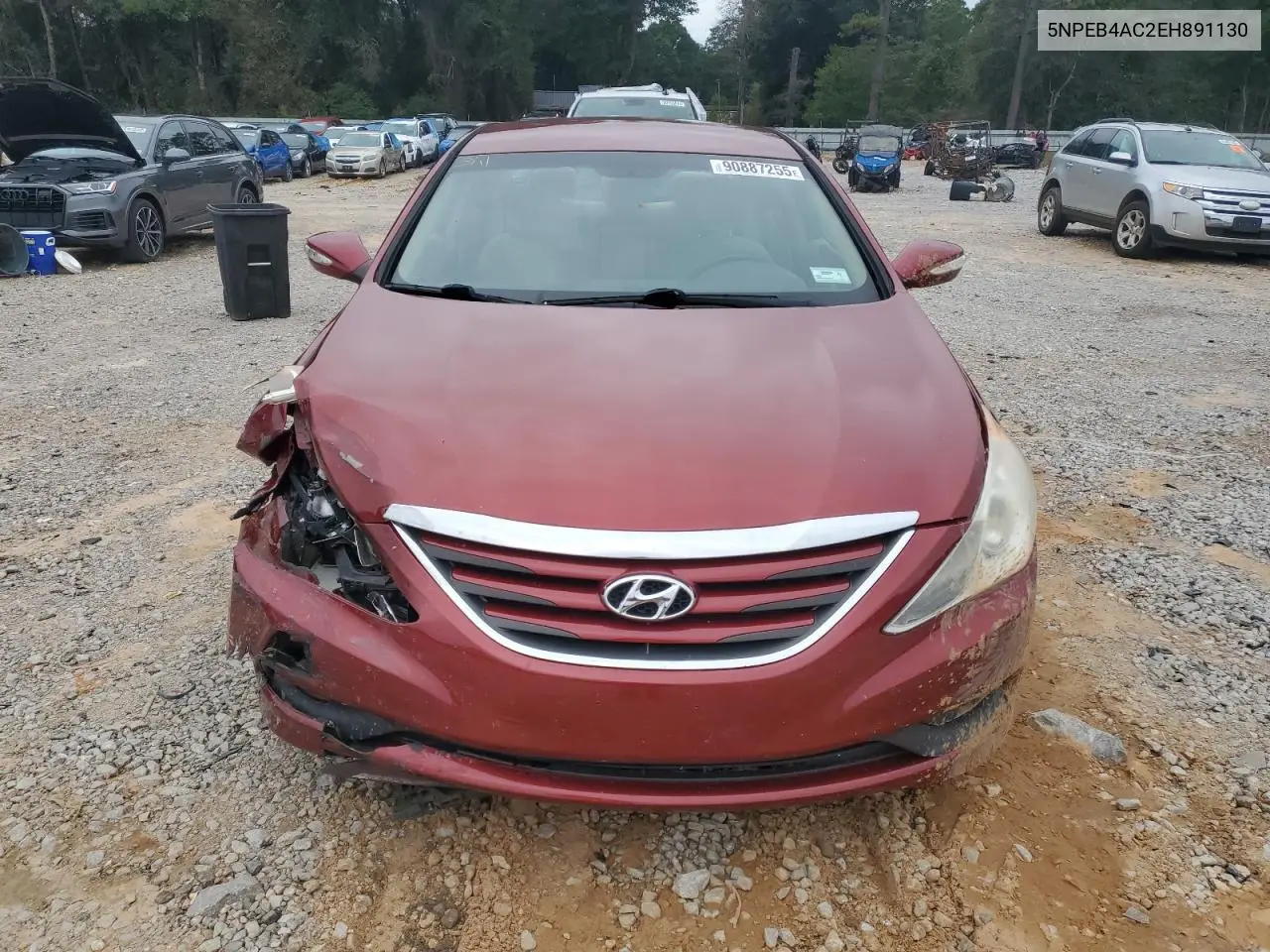 5NPEB4AC2EH891130 2014 Hyundai Sonata Gls