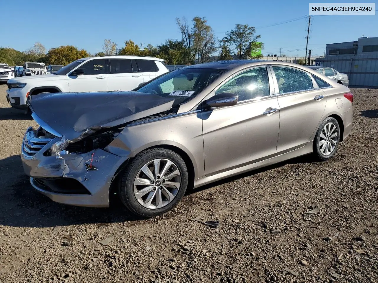 5NPEC4AC3EH904240 2014 Hyundai Sonata Se
