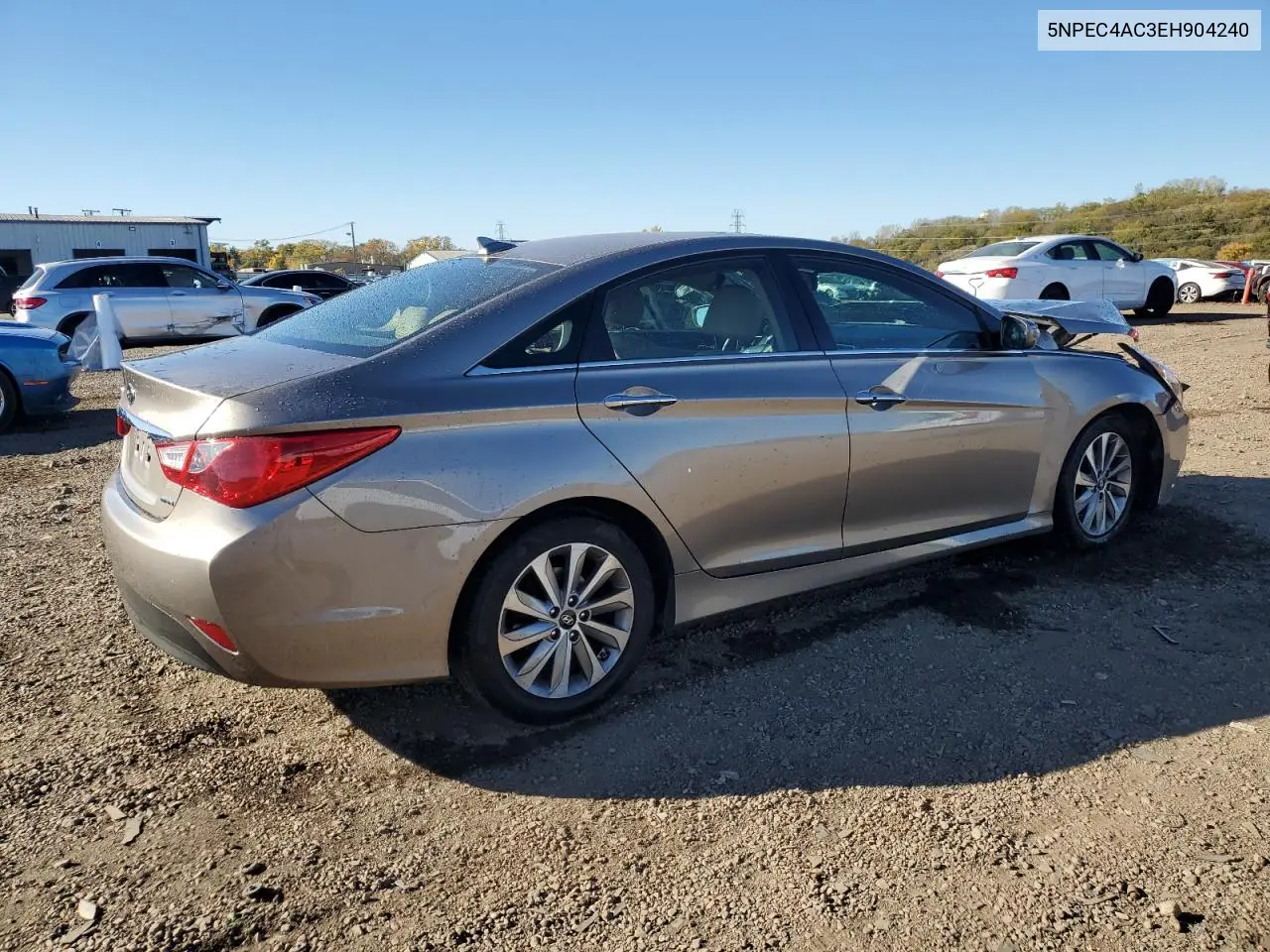 5NPEC4AC3EH904240 2014 Hyundai Sonata Se