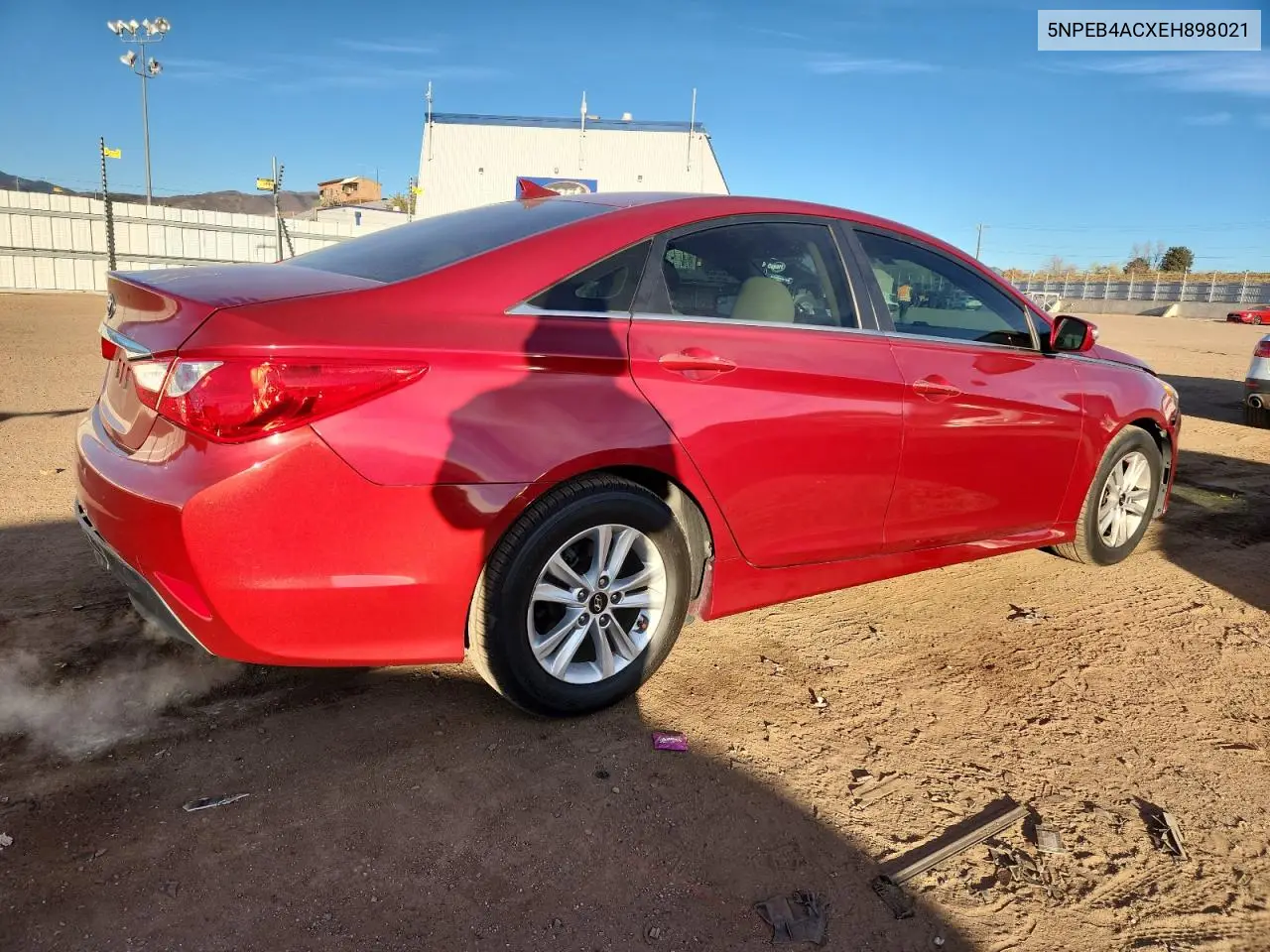 5NPEB4ACXEH898021 2014 Hyundai Sonata Gls