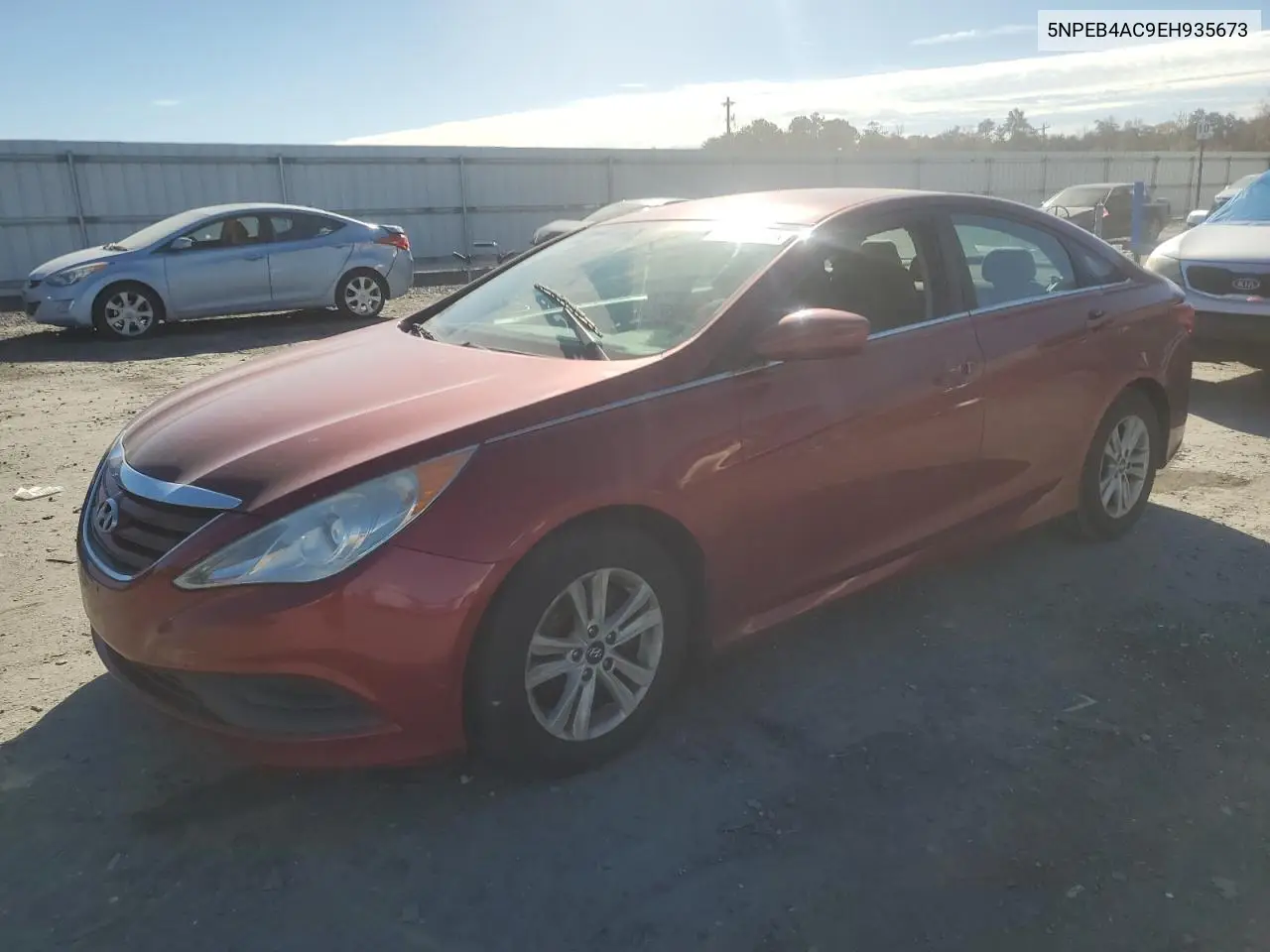 5NPEB4AC9EH935673 2014 Hyundai Sonata Gls