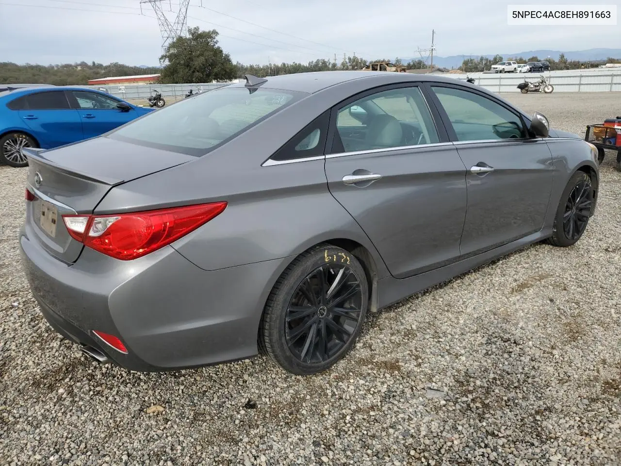 5NPEC4AC8EH891663 2014 Hyundai Sonata Se