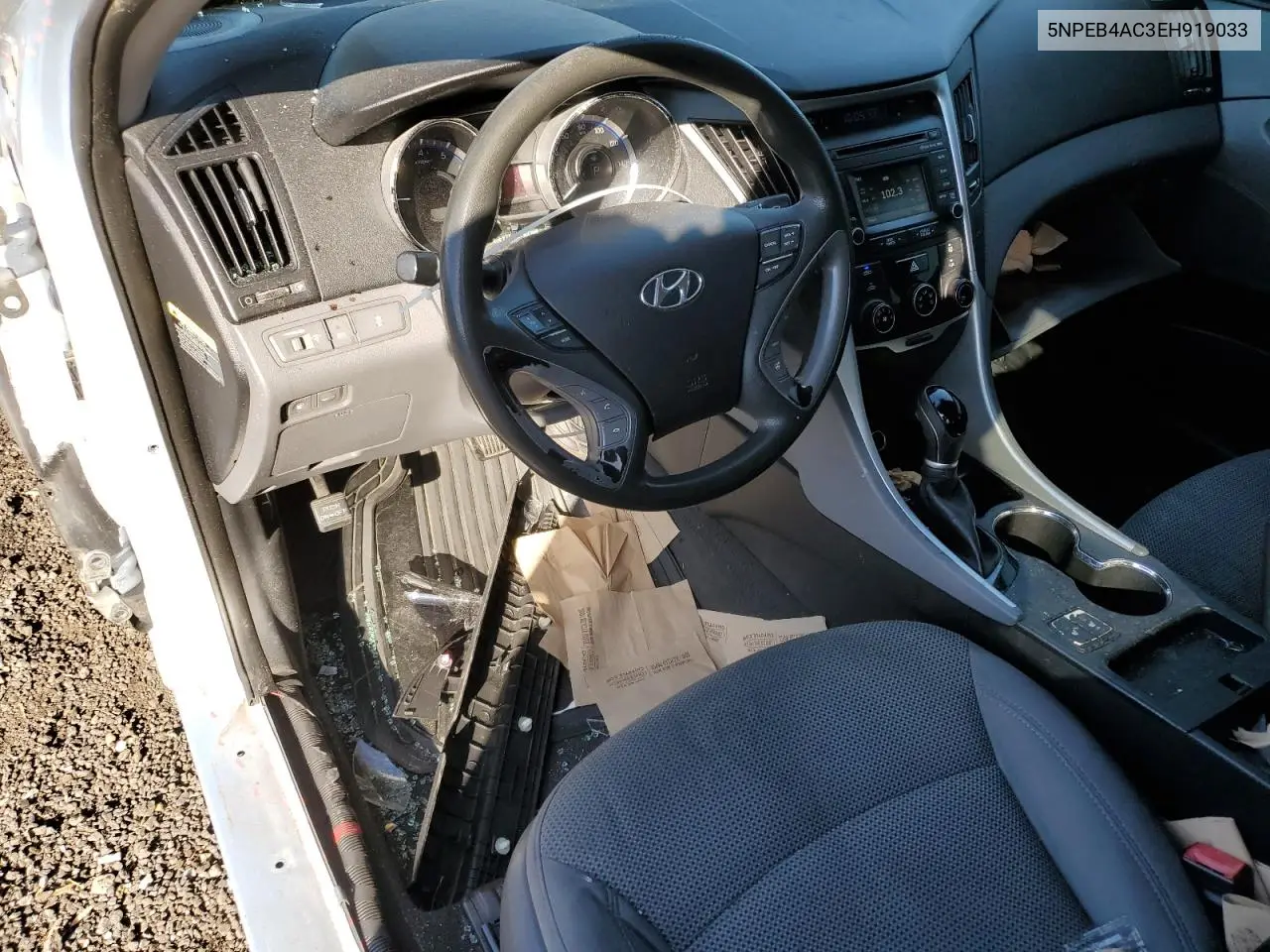 5NPEB4AC3EH919033 2014 Hyundai Sonata Gls