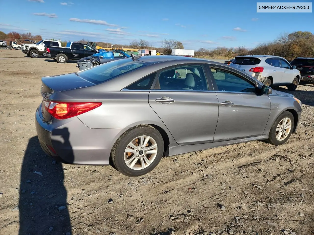5NPEB4ACXEH929350 2014 Hyundai Sonata Gls