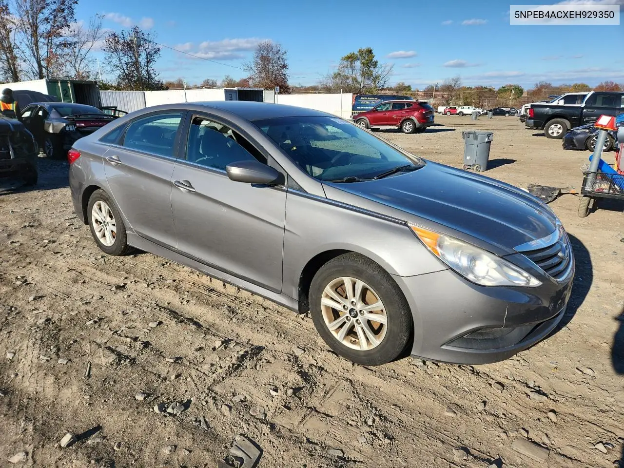 5NPEB4ACXEH929350 2014 Hyundai Sonata Gls
