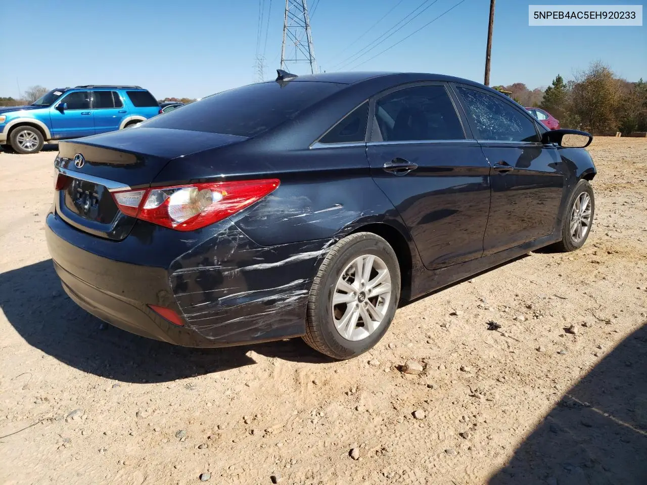 5NPEB4AC5EH920233 2014 Hyundai Sonata Gls