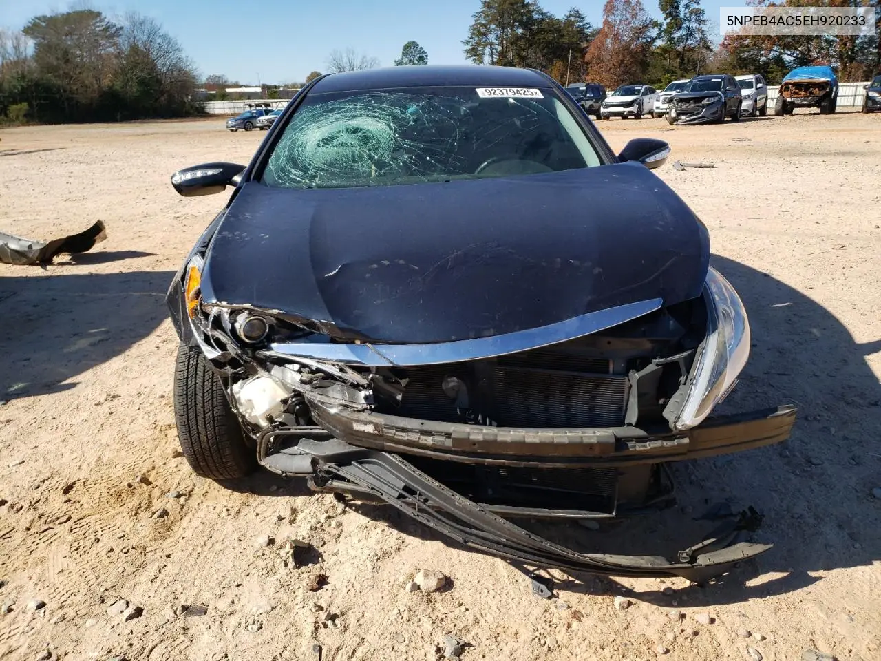 5NPEB4AC5EH920233 2014 Hyundai Sonata Gls
