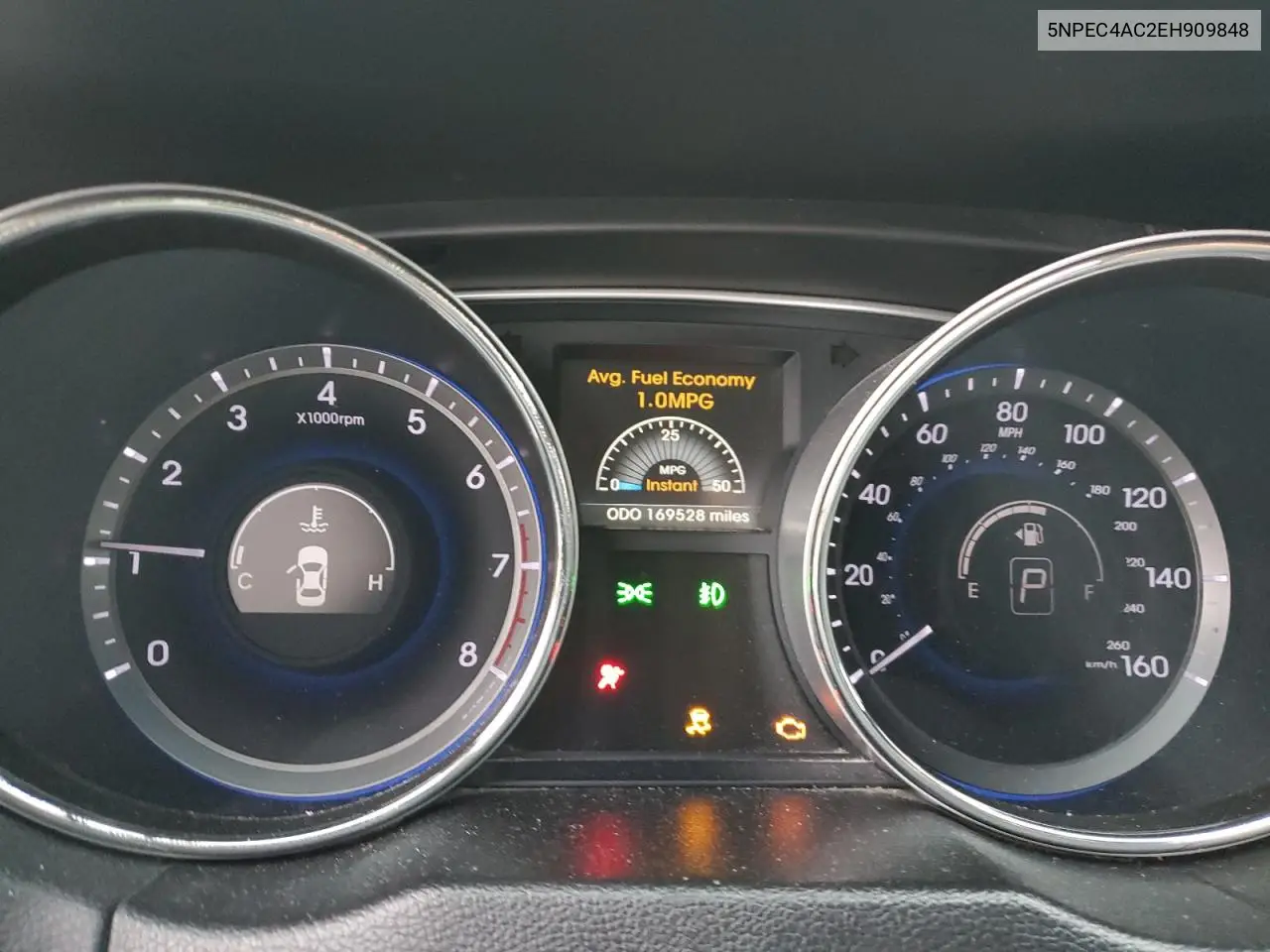 5NPEC4AC2EH909848 2014 Hyundai Sonata Se