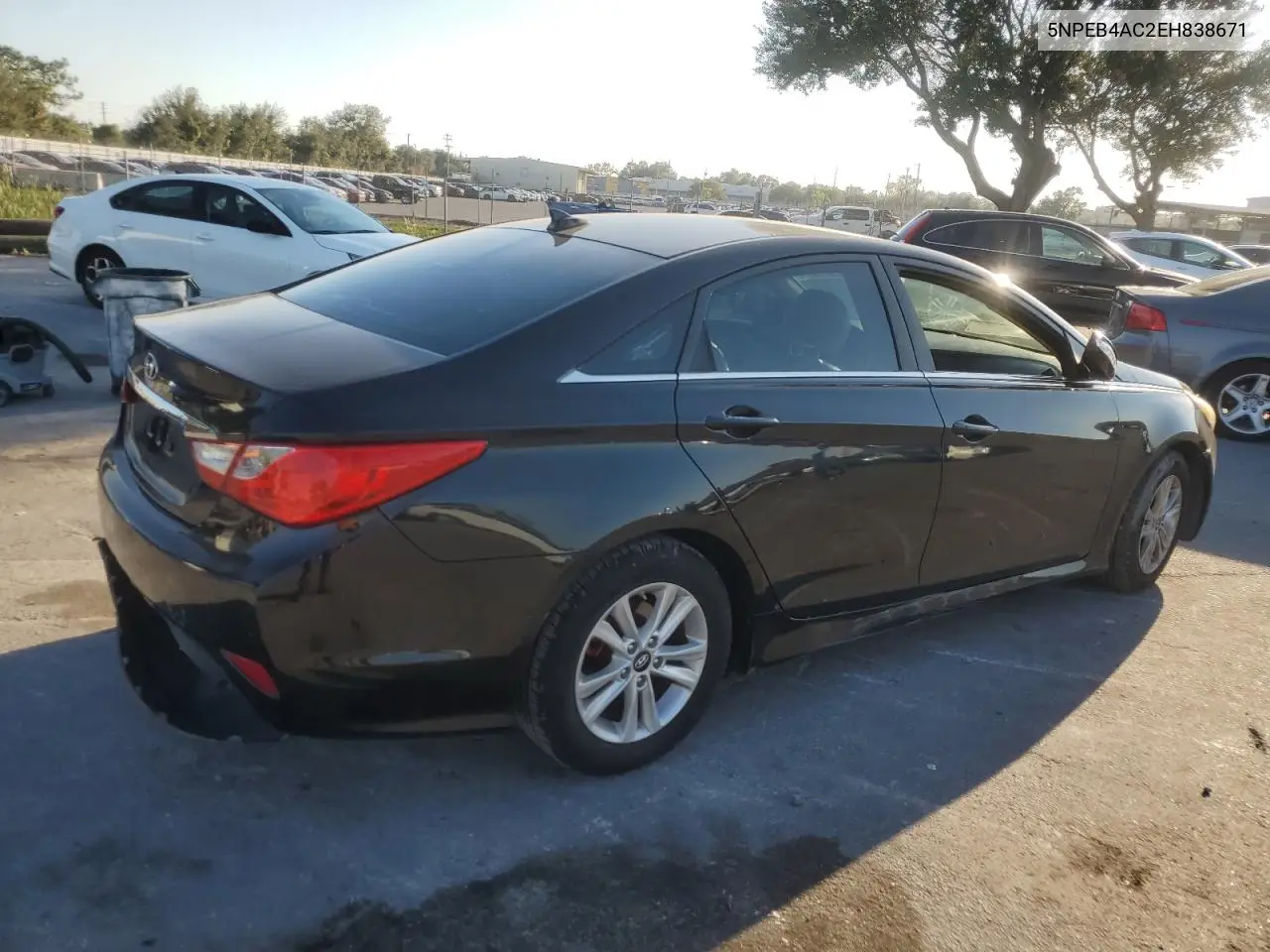5NPEB4AC2EH838671 2014 Hyundai Sonata Gls