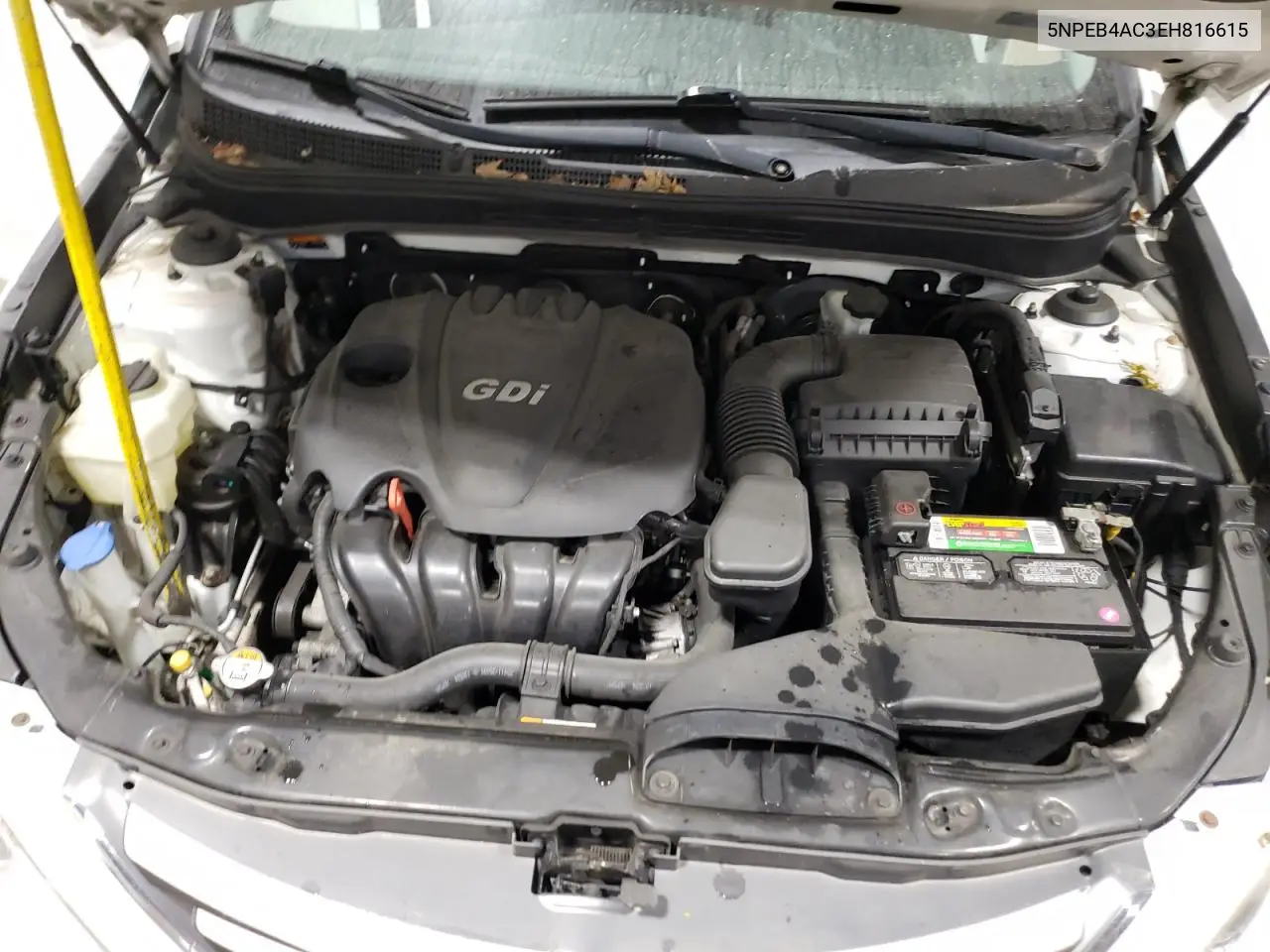 5NPEB4AC3EH816615 2014 Hyundai Sonata Gls