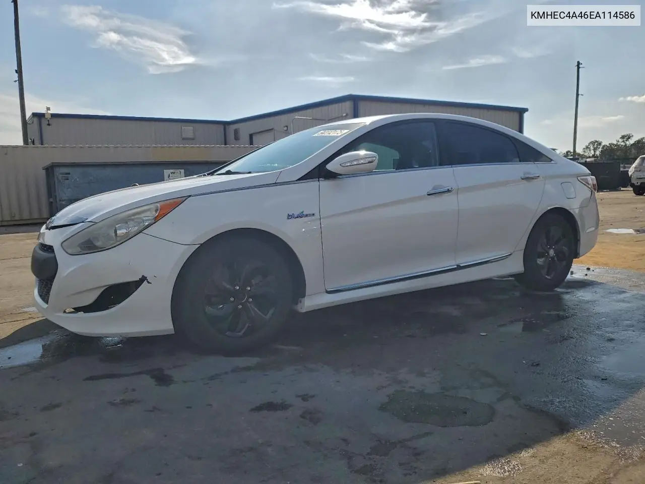 KMHEC4A46EA114586 2014 Hyundai Sonata Hybrid