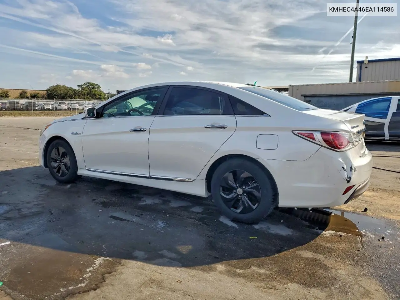 KMHEC4A46EA114586 2014 Hyundai Sonata Hybrid