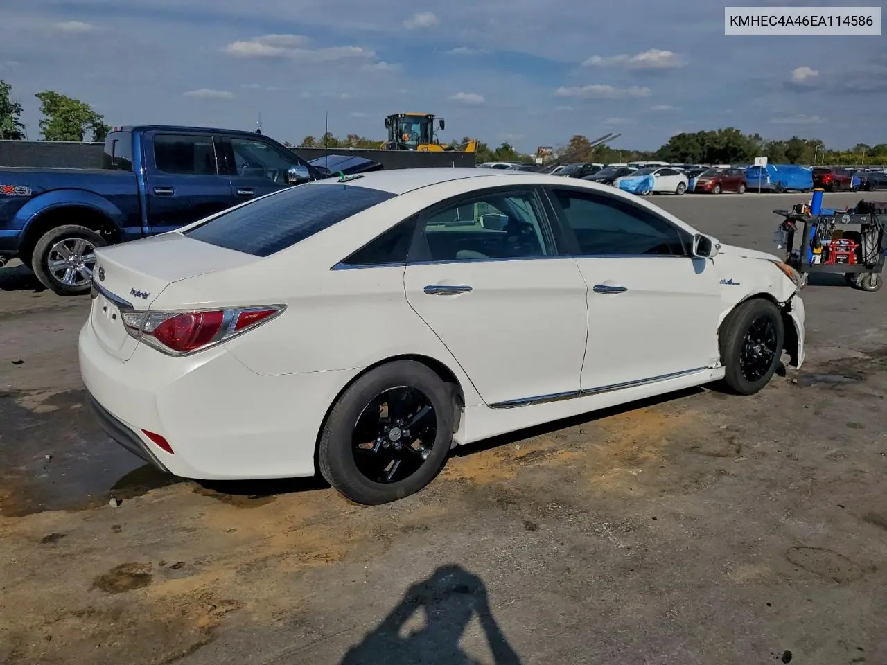 KMHEC4A46EA114586 2014 Hyundai Sonata Hybrid
