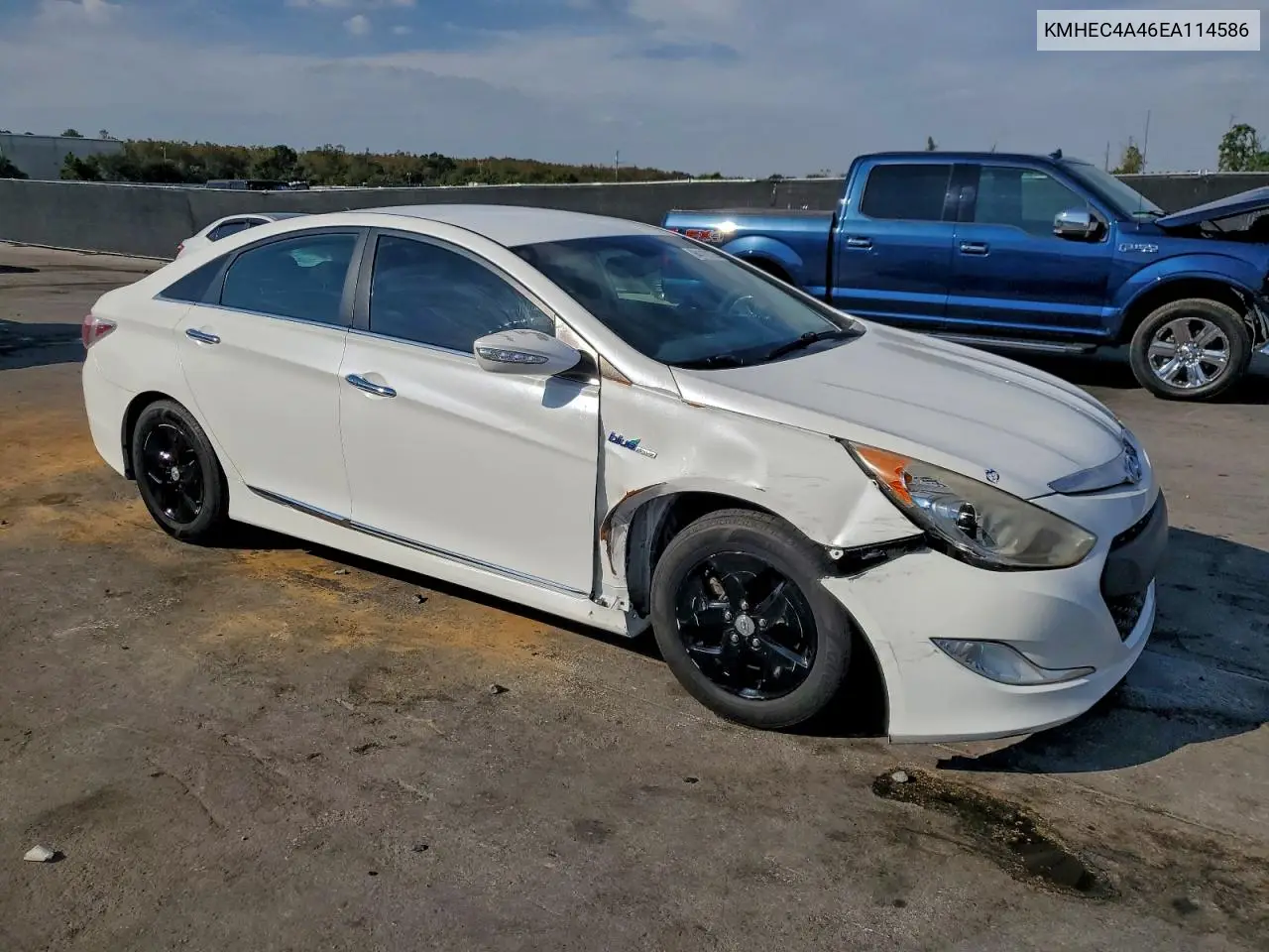 KMHEC4A46EA114586 2014 Hyundai Sonata Hybrid
