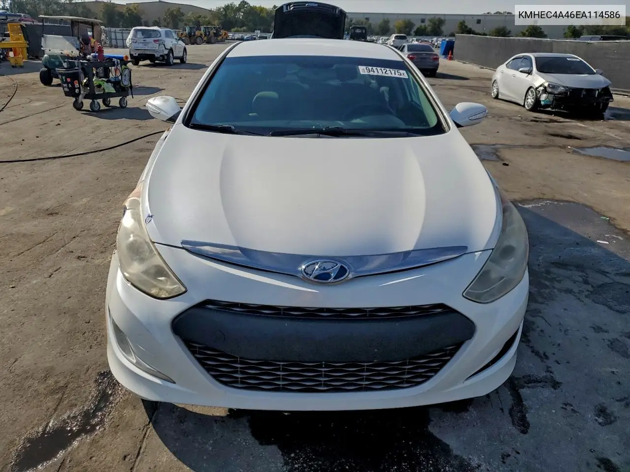 KMHEC4A46EA114586 2014 Hyundai Sonata Hybrid