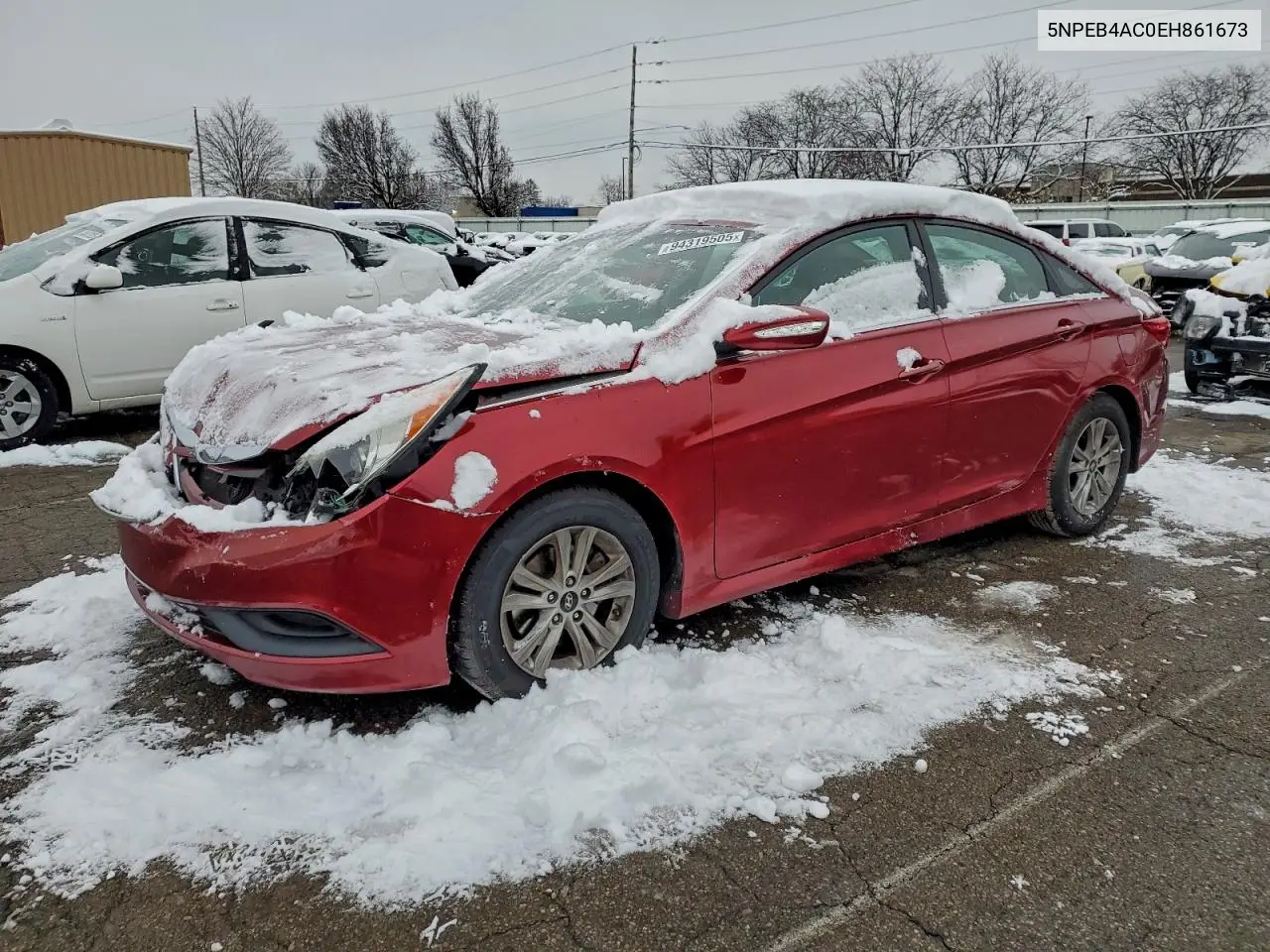 5NPEB4AC0EH861673 2014 Hyundai Sonata Gls