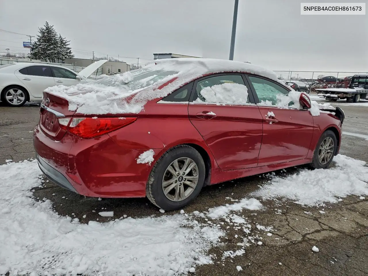 5NPEB4AC0EH861673 2014 Hyundai Sonata Gls