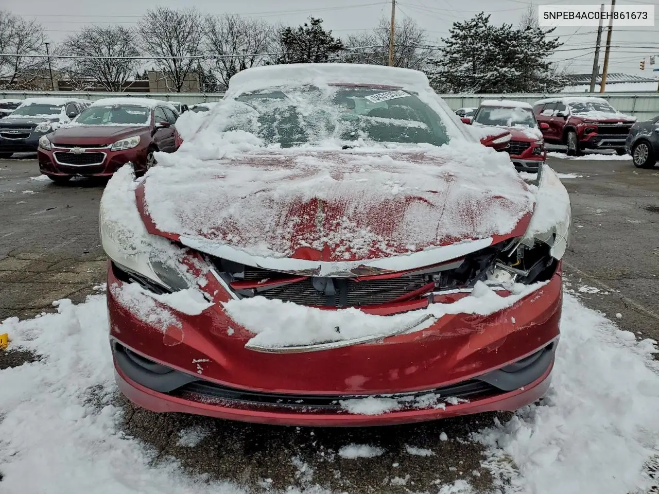 5NPEB4AC0EH861673 2014 Hyundai Sonata Gls