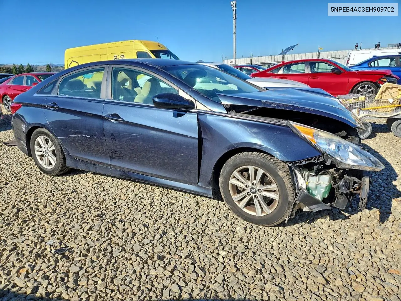 5NPEB4AC3EH909702 2014 Hyundai Sonata Gls