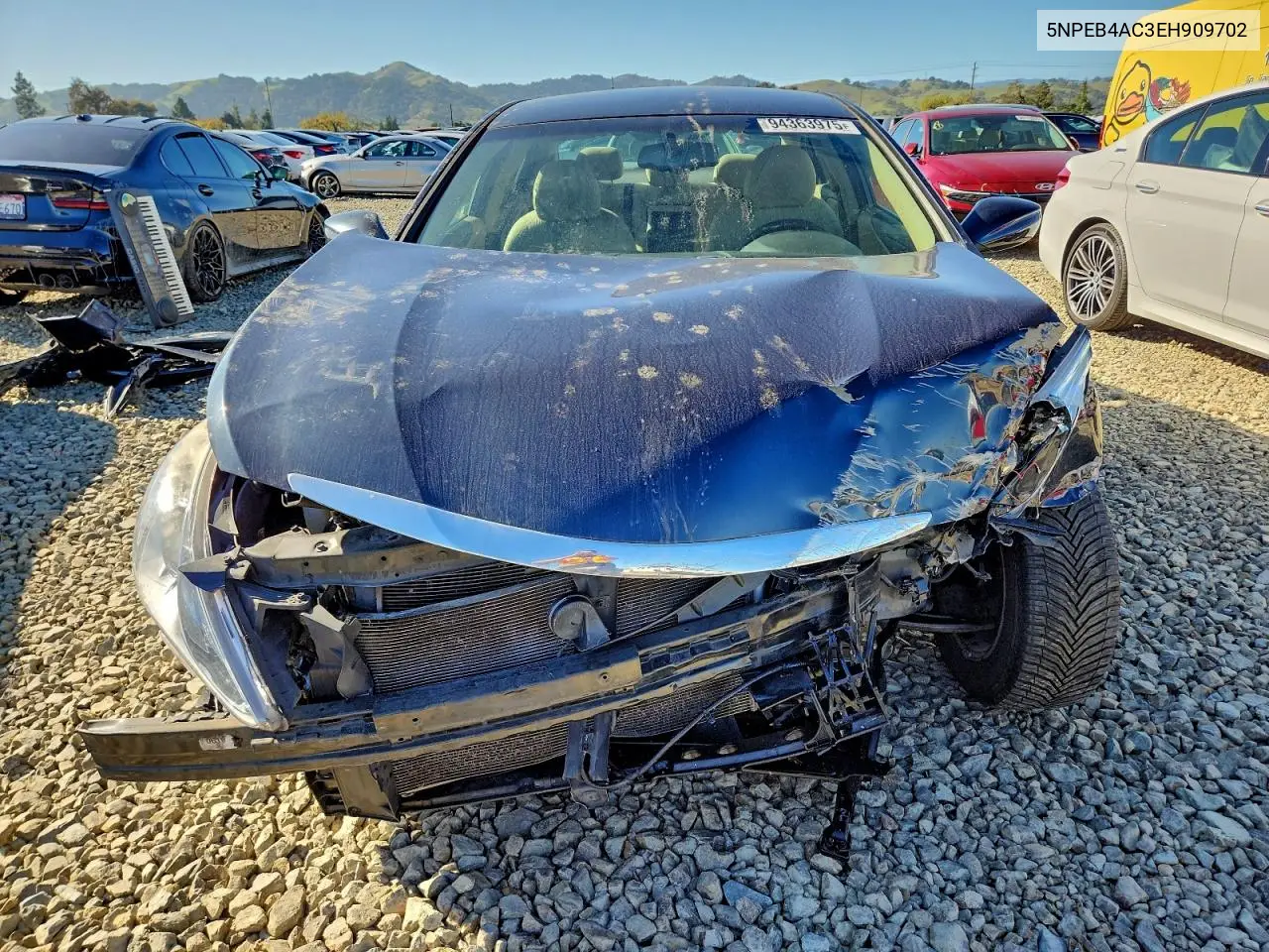 5NPEB4AC3EH909702 2014 Hyundai Sonata Gls