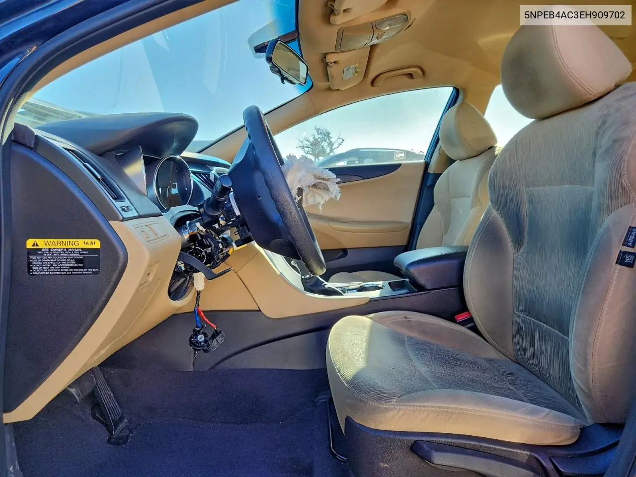 5NPEB4AC3EH909702 2014 Hyundai Sonata Gls