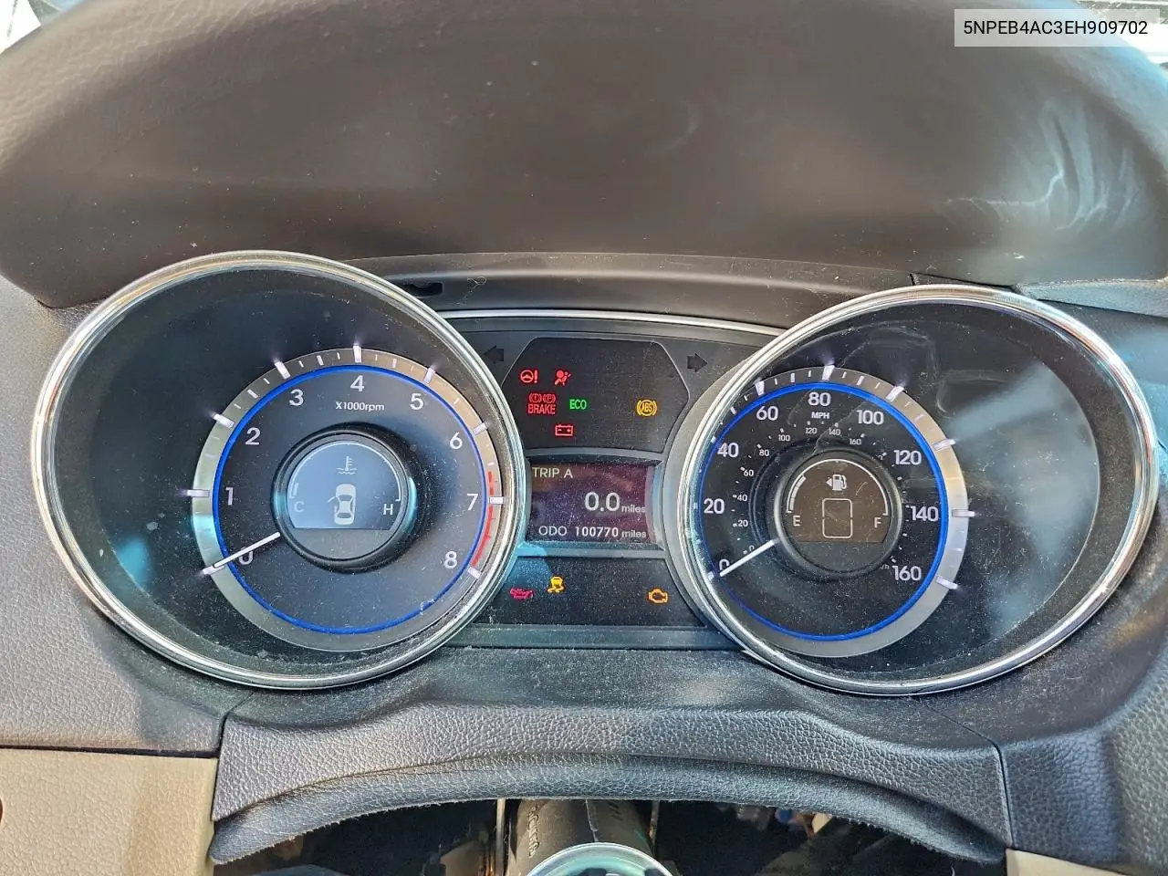 5NPEB4AC3EH909702 2014 Hyundai Sonata Gls