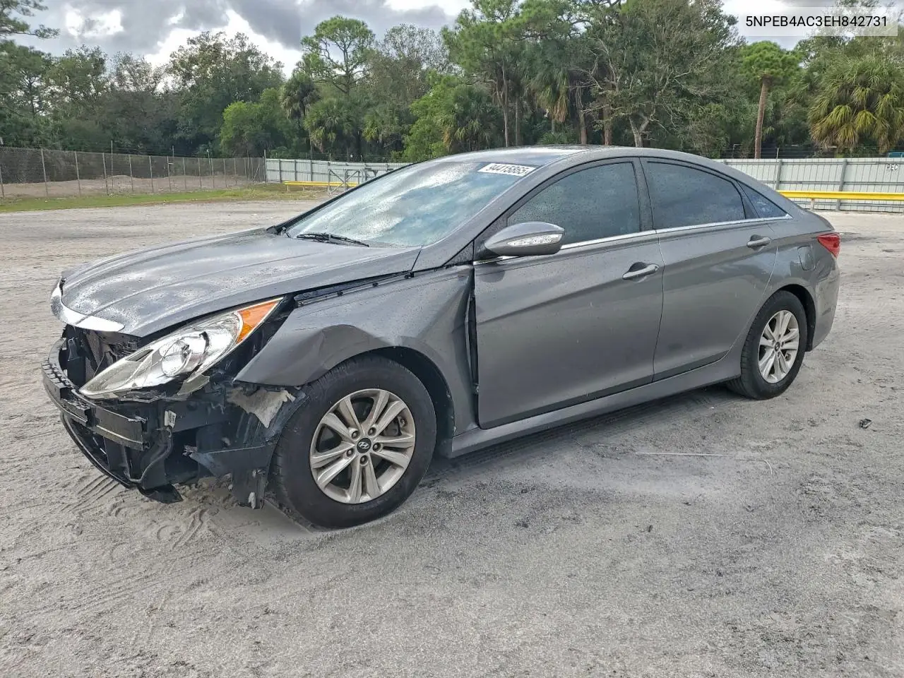 5NPEB4AC3EH842731 2014 Hyundai Sonata Gls