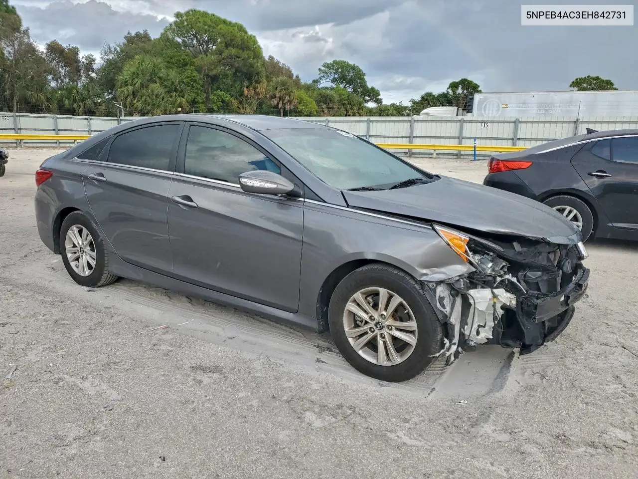 5NPEB4AC3EH842731 2014 Hyundai Sonata Gls
