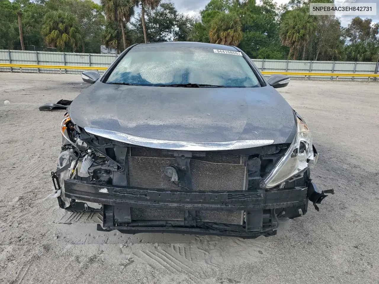 5NPEB4AC3EH842731 2014 Hyundai Sonata Gls