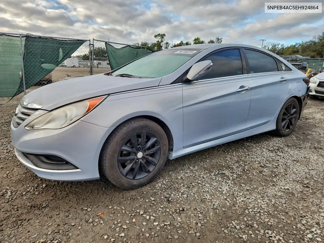 5NPEB4AC5EH924864 2014 Hyundai Sonata Gls