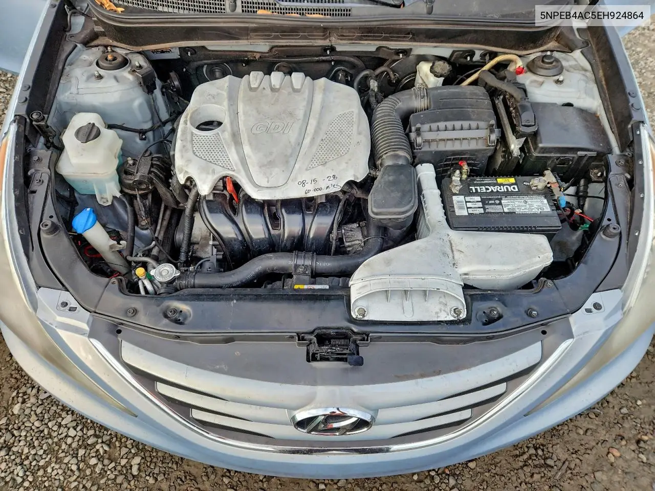 5NPEB4AC5EH924864 2014 Hyundai Sonata Gls