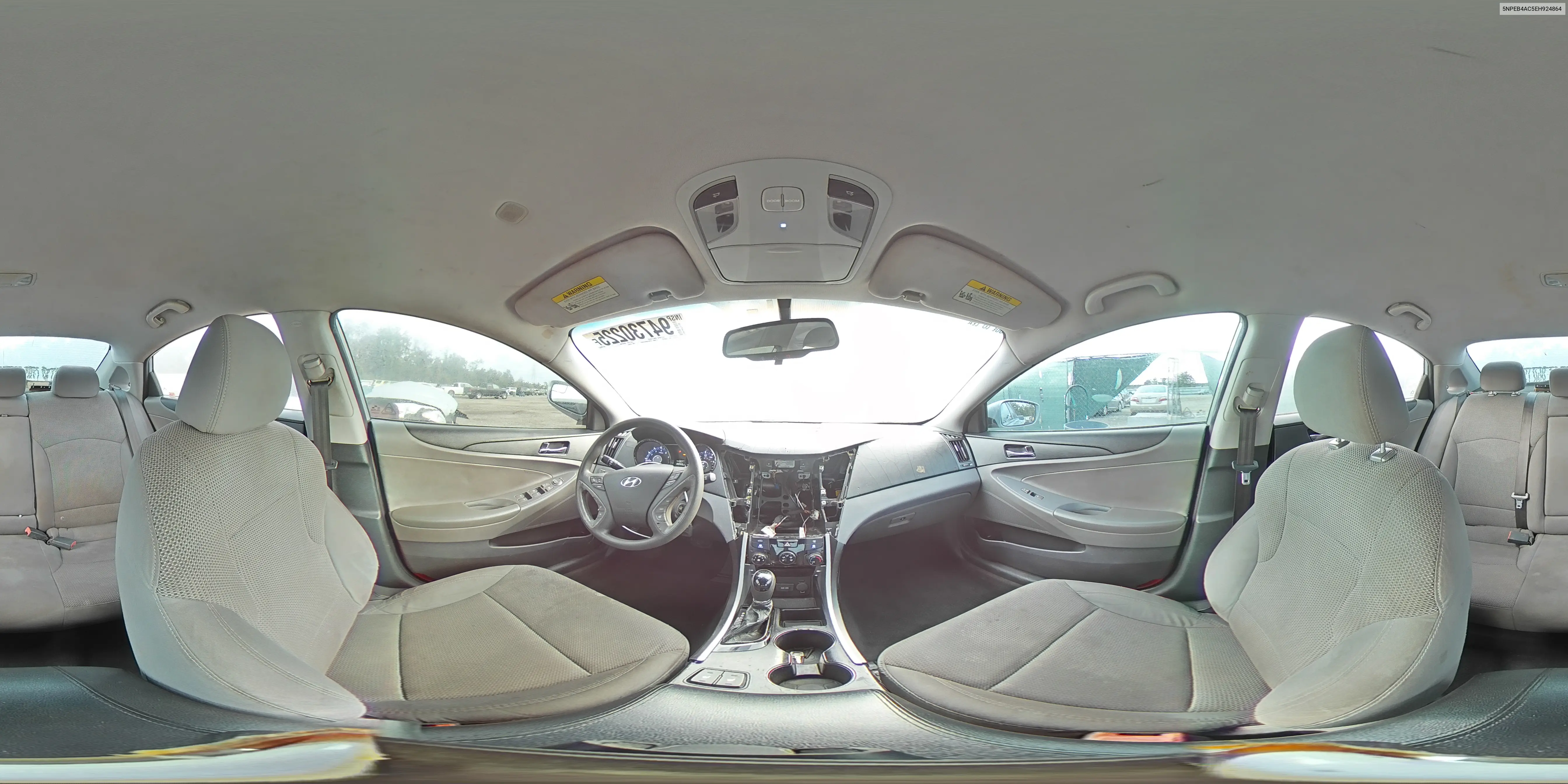 5NPEB4AC5EH924864 2014 Hyundai Sonata Gls