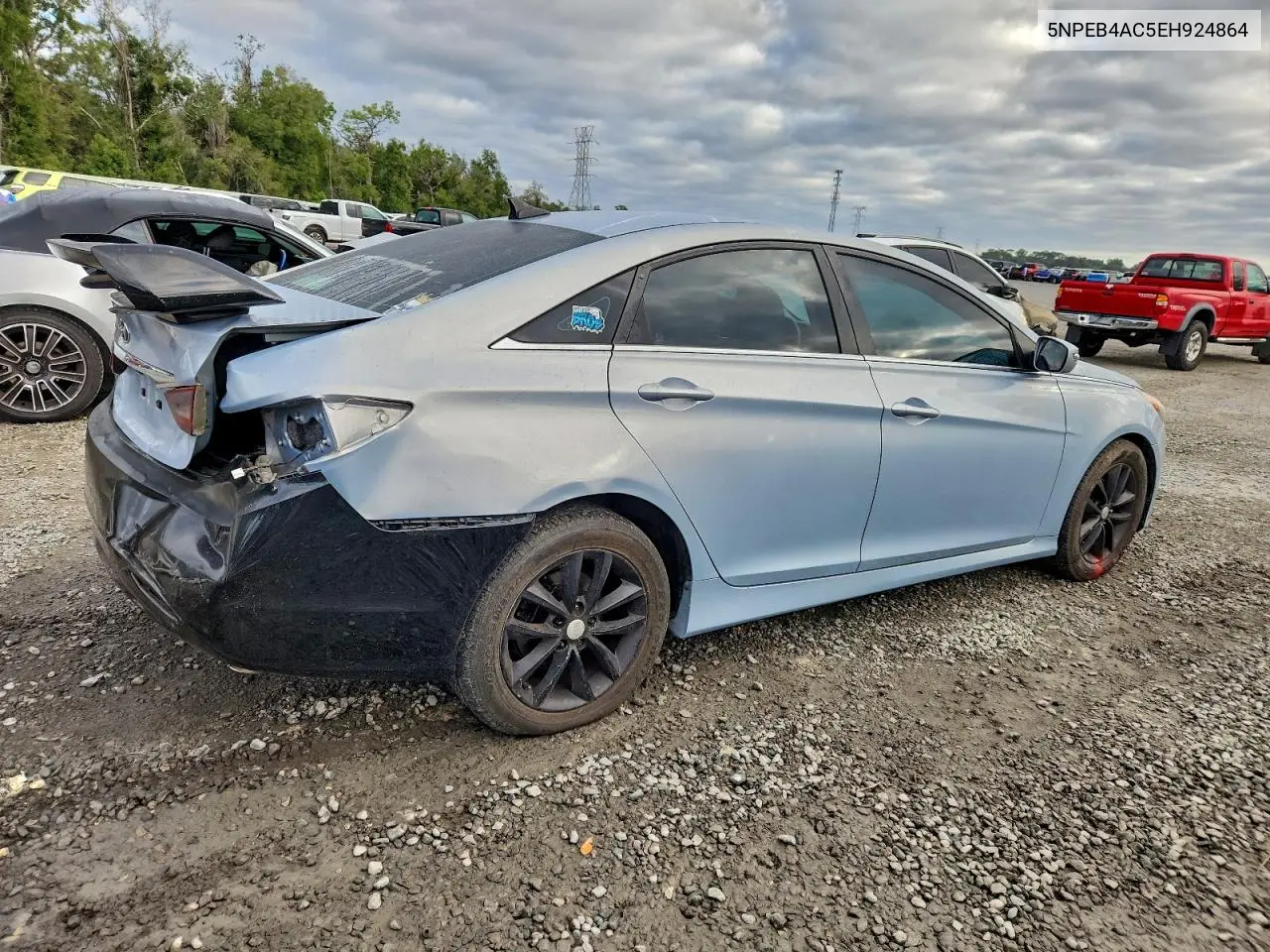5NPEB4AC5EH924864 2014 Hyundai Sonata Gls