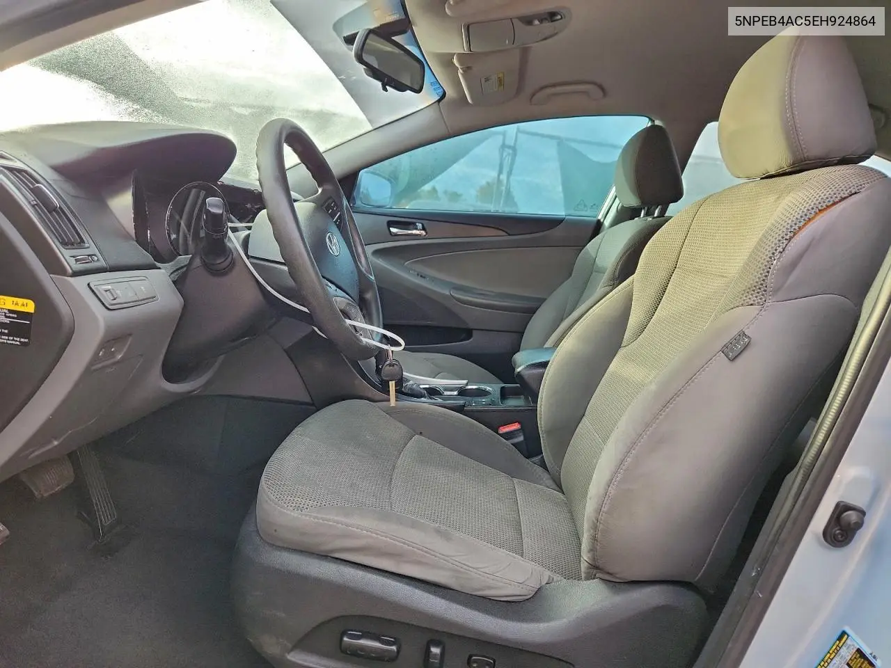 5NPEB4AC5EH924864 2014 Hyundai Sonata Gls