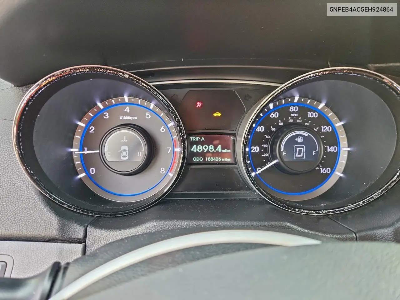 5NPEB4AC5EH924864 2014 Hyundai Sonata Gls