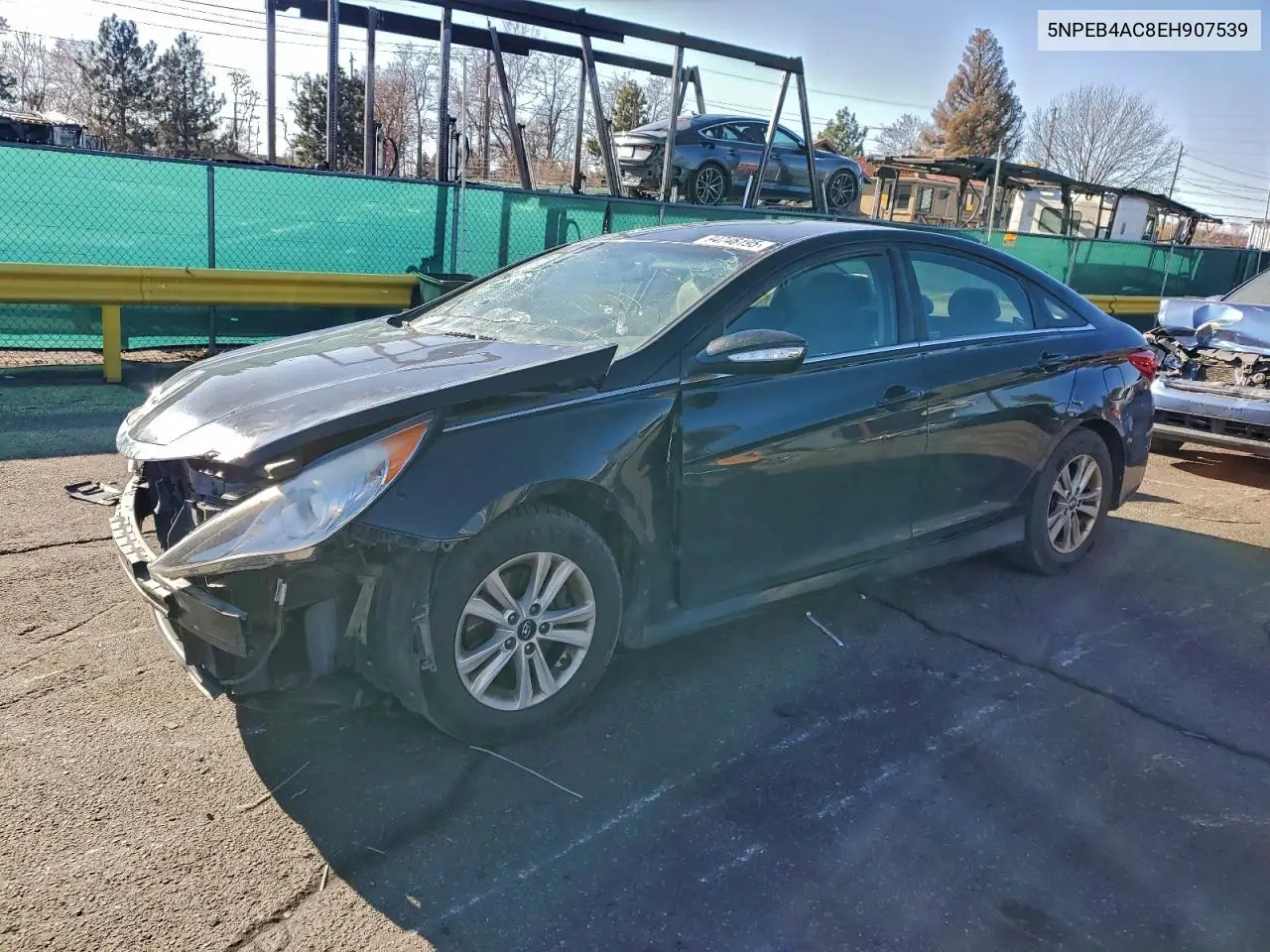 5NPEB4AC8EH907539 2014 Hyundai Sonata Gls