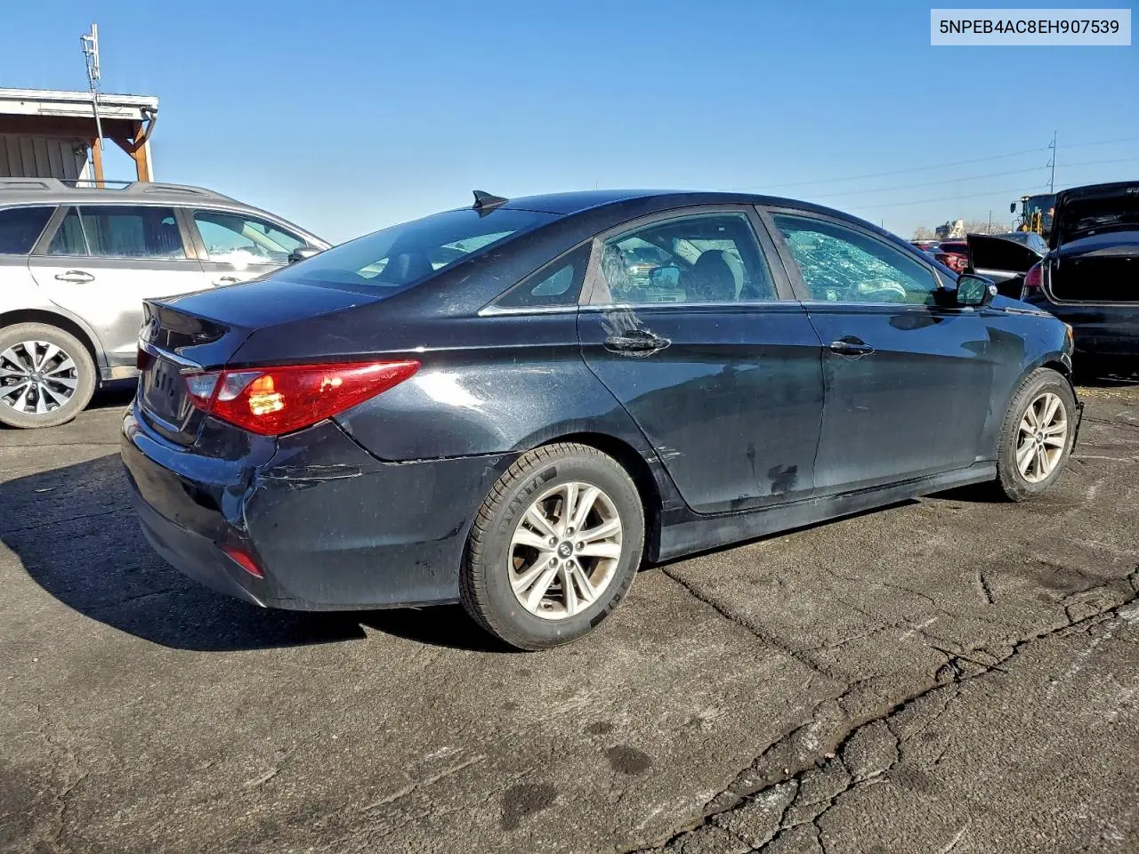 5NPEB4AC8EH907539 2014 Hyundai Sonata Gls