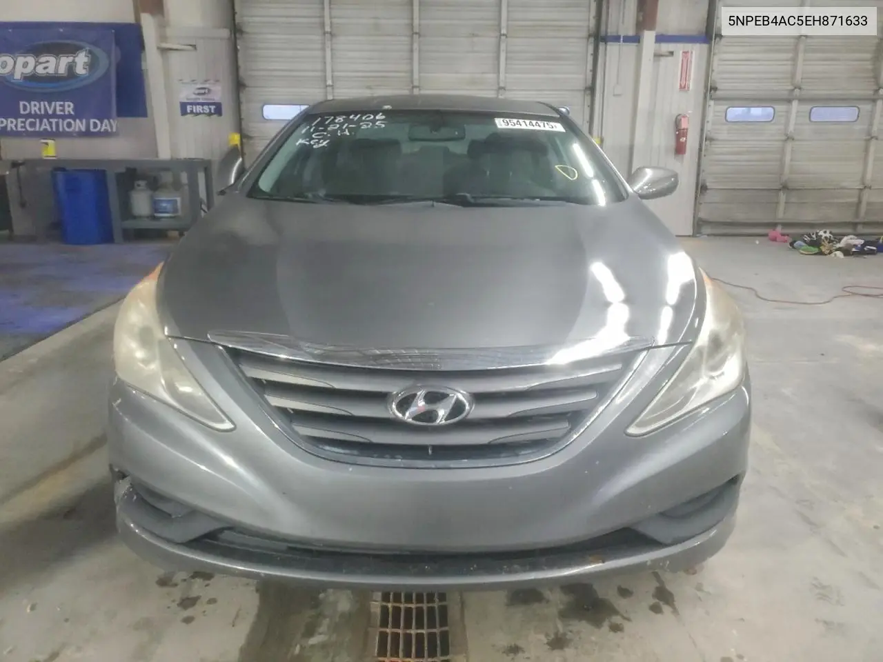 5NPEB4AC5EH871633 2014 Hyundai Sonata Gls