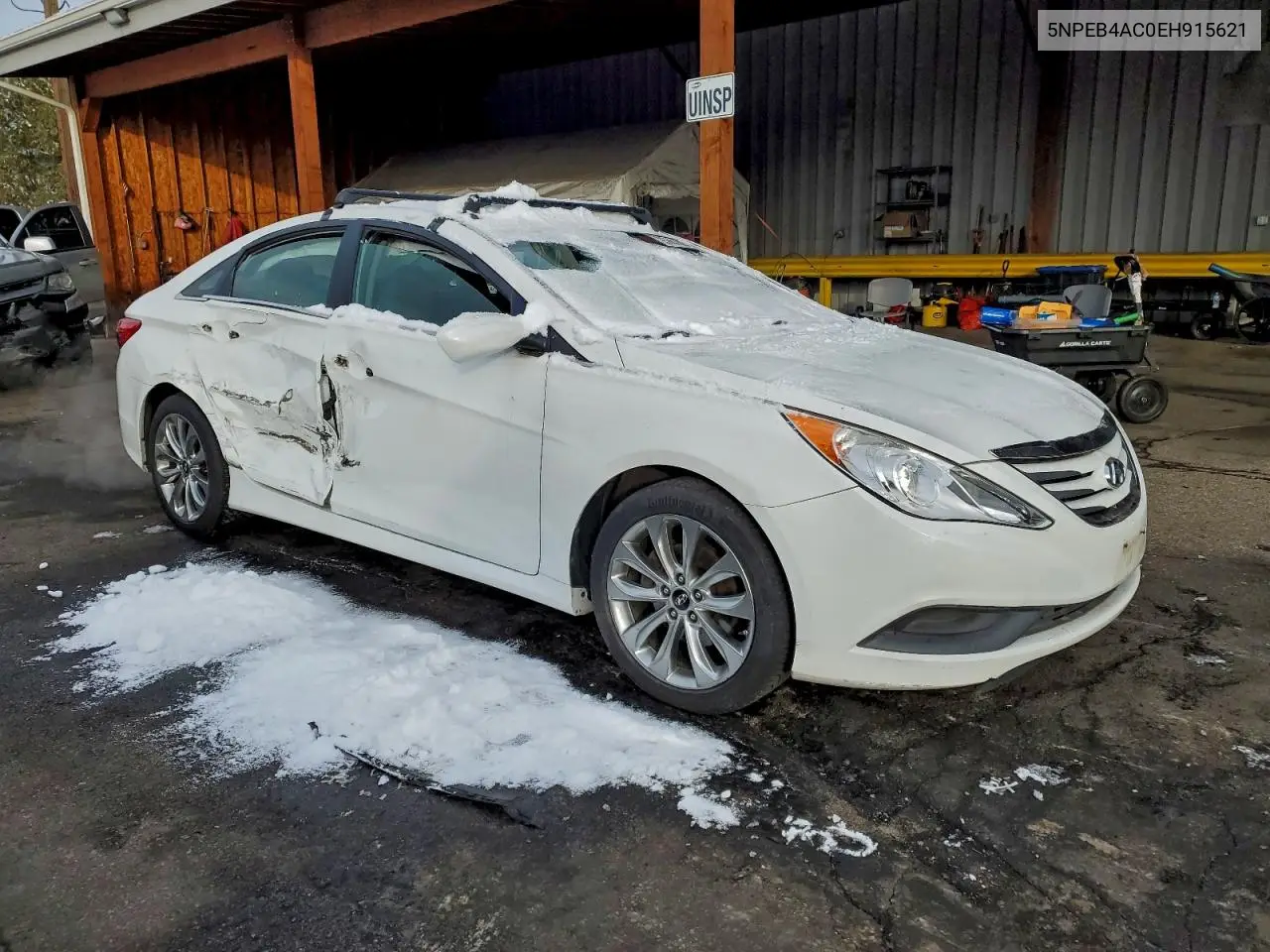 5NPEB4AC0EH915621 2014 Hyundai Sonata Gls